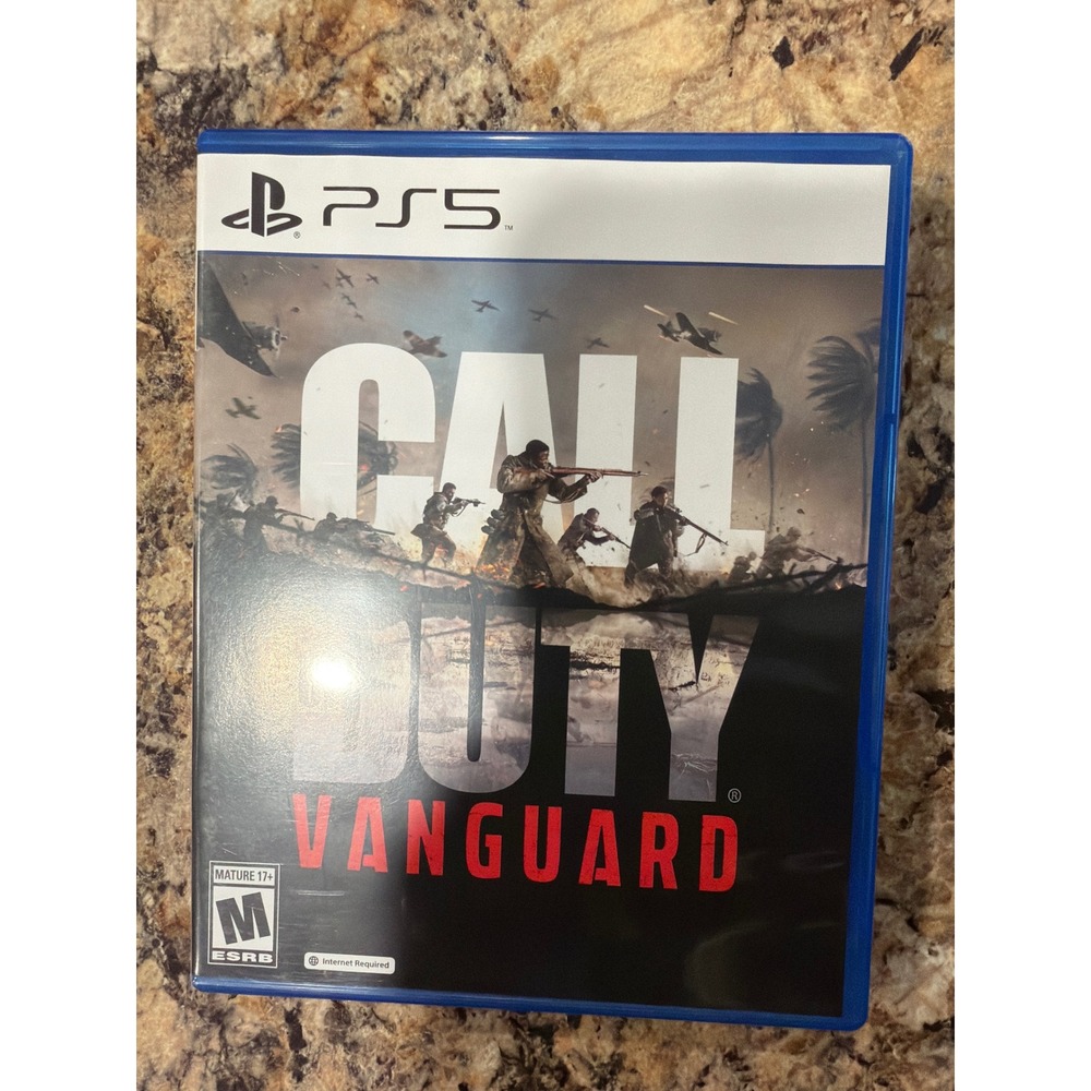 Call of Duty Vanguard Sony PlayStation 5 PS5 2021 Activision FPS Video Game Disc